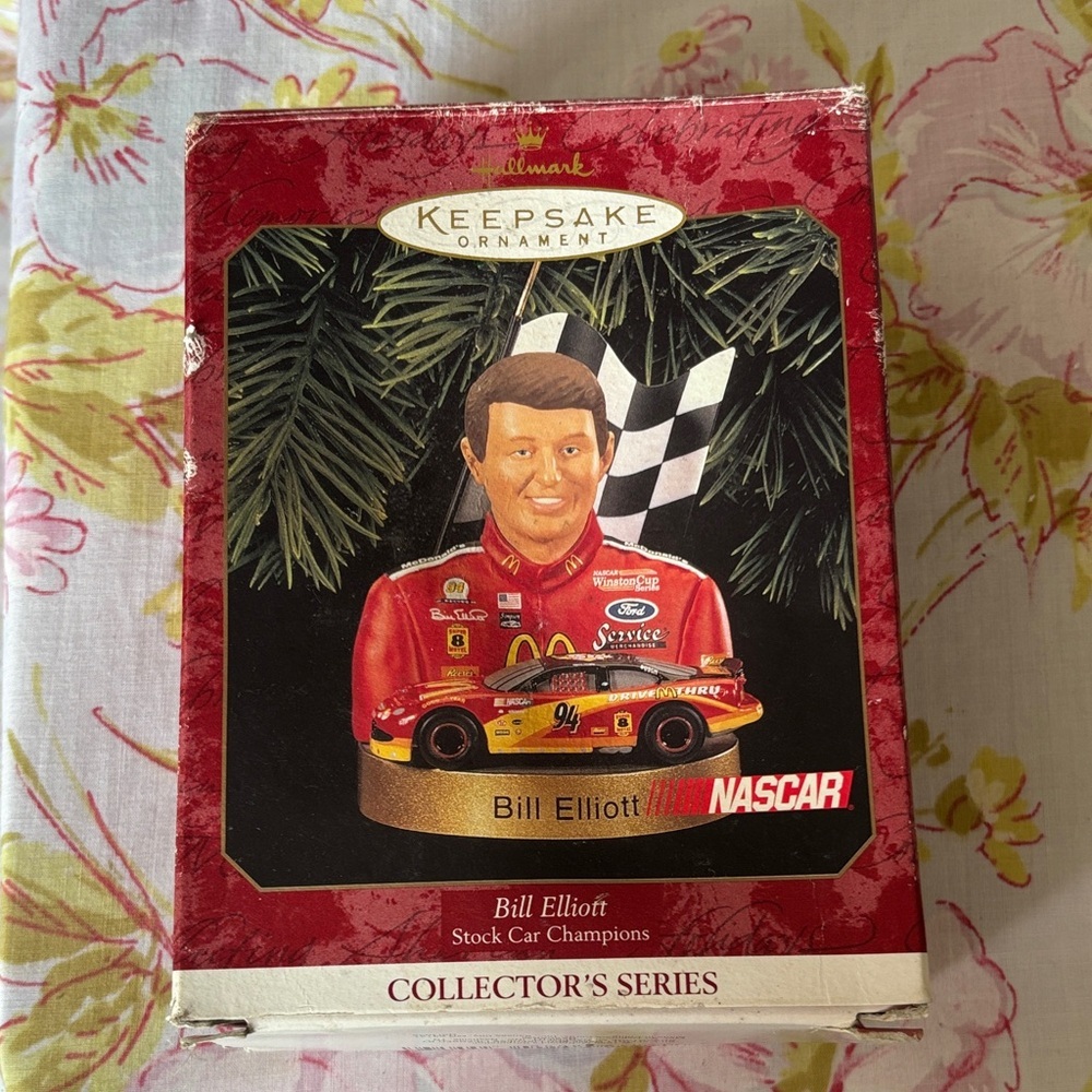 Hallmark Keepsake Ornament Bill Elliott NASCAR